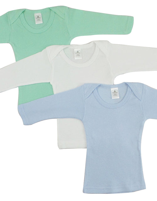 Load image into Gallery viewer, Boys Pastel Variety Long Sleeve Lap T-shirts
