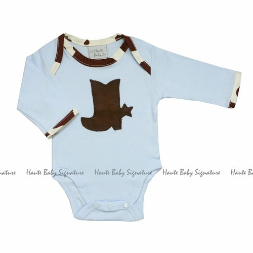 Load image into Gallery viewer, Chuckwagon Gang Baby Boy Ls Onesie_
