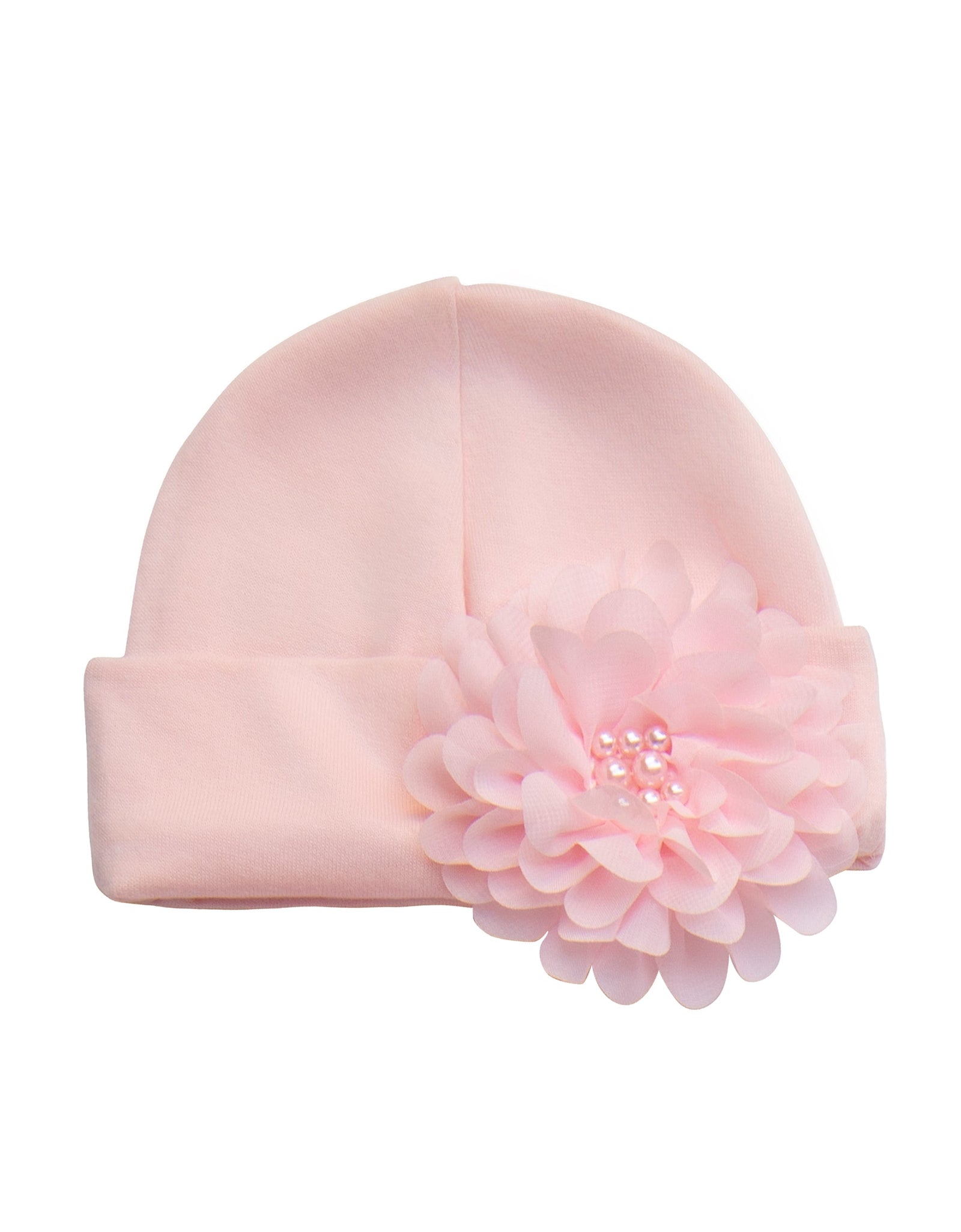 Chic Petit Baby Girls Flap Cap_