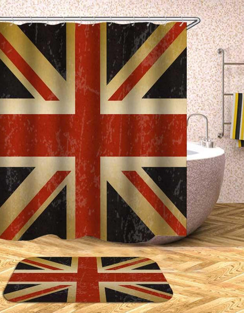 Load image into Gallery viewer, Rough United Kingdom Flag Shower Curtain
