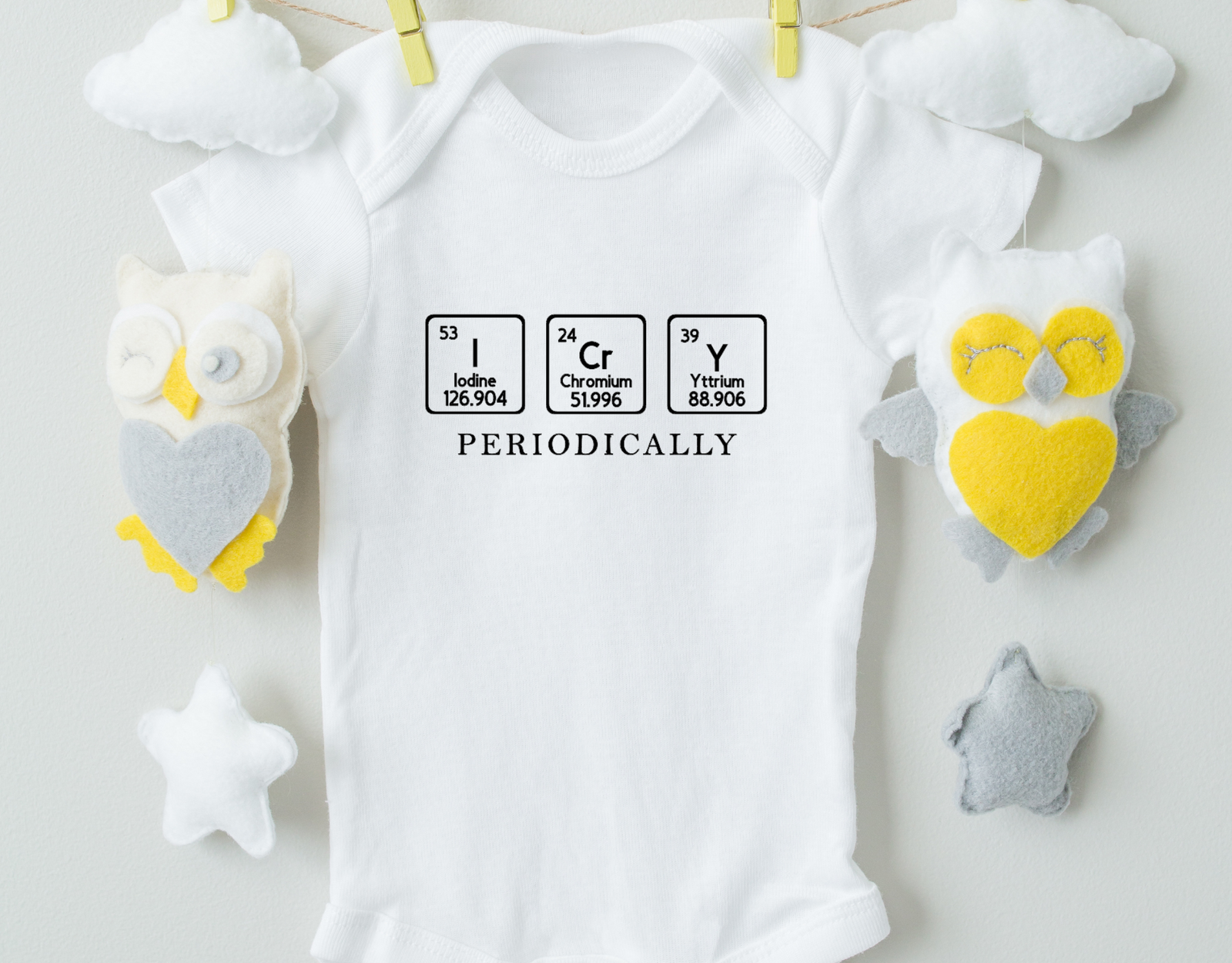 I Cry Periodically Bodysuit