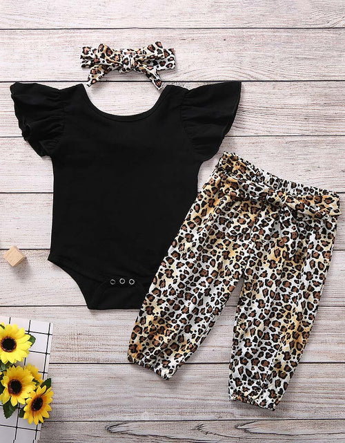 Load image into Gallery viewer, Infant Baby Girls Clothes Solid Romper
