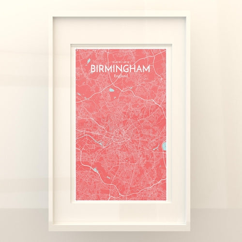 Load image into Gallery viewer, Birmingham City Map Poster
