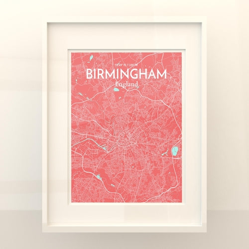 Load image into Gallery viewer, Birmingham City Map Poster
