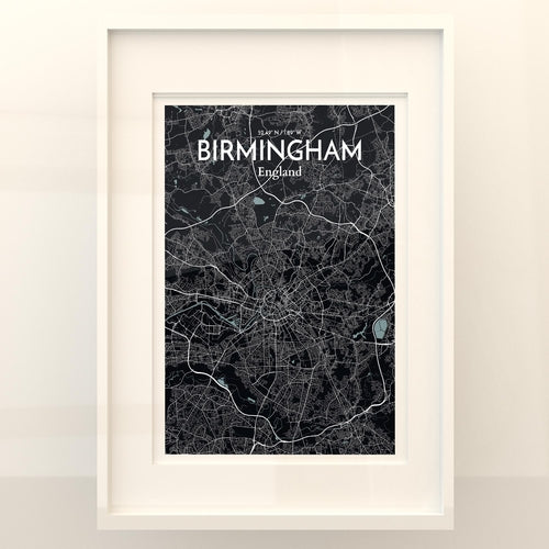 Birmingham City Map Poster