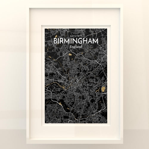 Birmingham City Map Poster