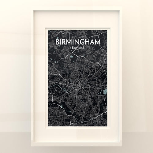 Load image into Gallery viewer, Birmingham City Map Poster
