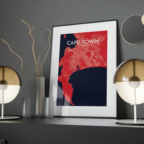 Load image into Gallery viewer, Cape Town City Map Poster
