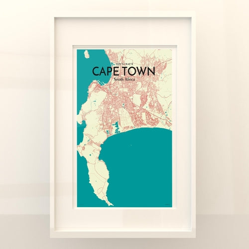 Load image into Gallery viewer, Cape Town City Map Poster
