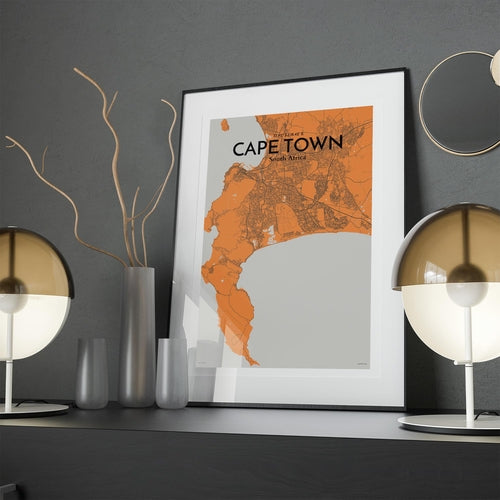 Load image into Gallery viewer, Cape Town City Map Poster
