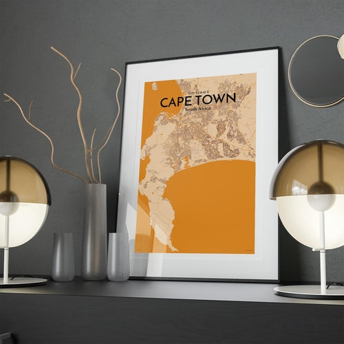 Load image into Gallery viewer, Cape Town City Map Poster
