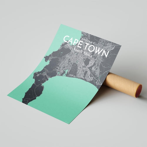 Load image into Gallery viewer, Cape Town City Map Poster
