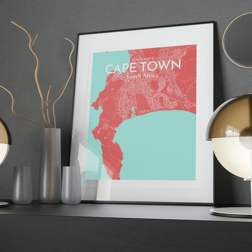 Load image into Gallery viewer, Cape Town City Map Poster
