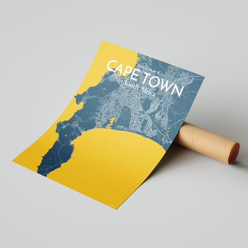 Load image into Gallery viewer, Cape Town City Map Poster
