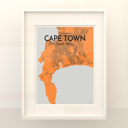 Load image into Gallery viewer, Cape Town City Map Poster
