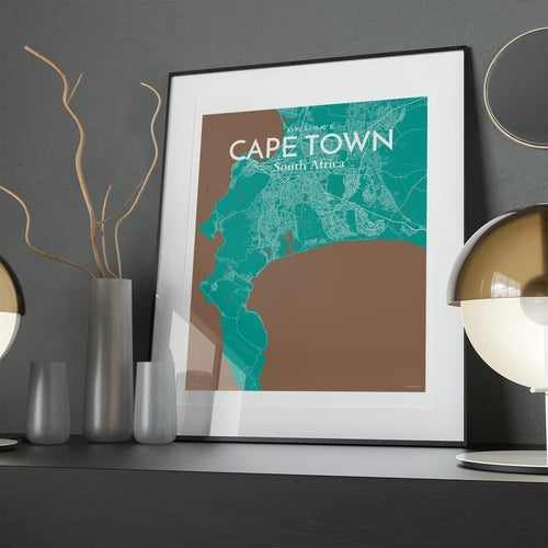 Load image into Gallery viewer, Cape Town City Map Poster
