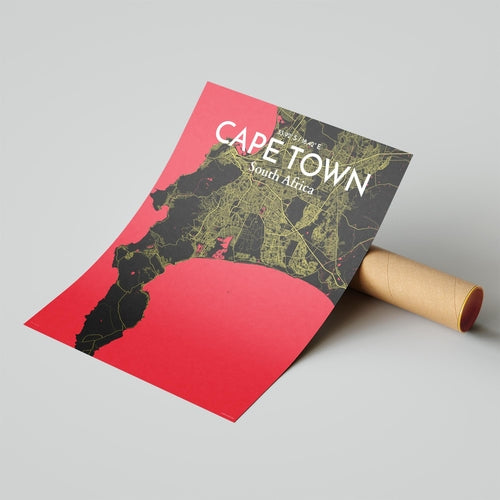 Load image into Gallery viewer, Cape Town City Map Poster
