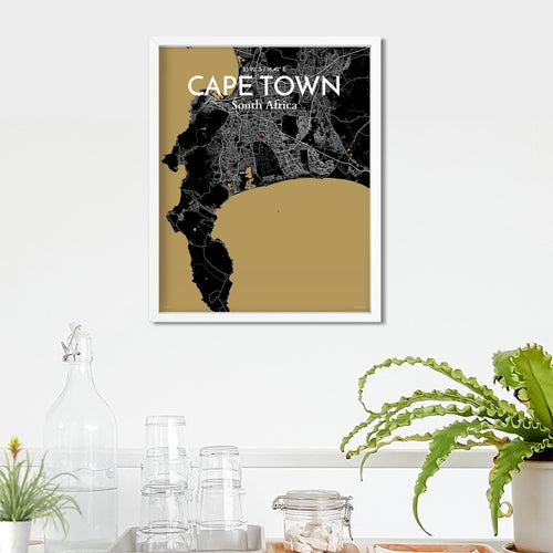 Load image into Gallery viewer, Cape Town City Map Poster
