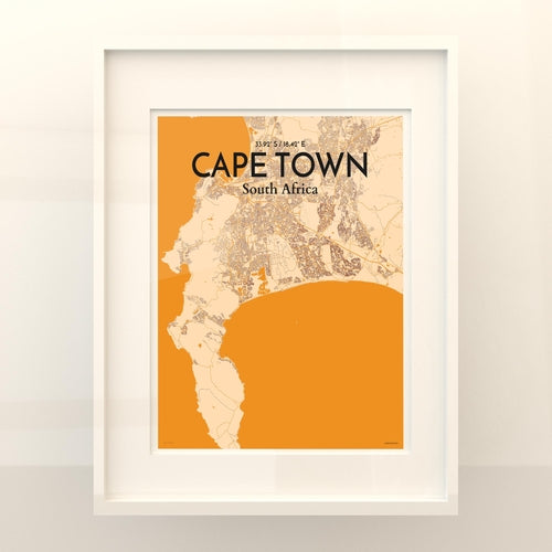 Load image into Gallery viewer, Cape Town City Map Poster
