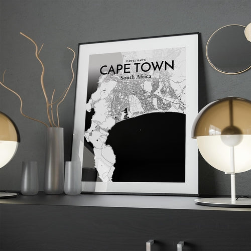 Load image into Gallery viewer, Cape Town City Map Poster
