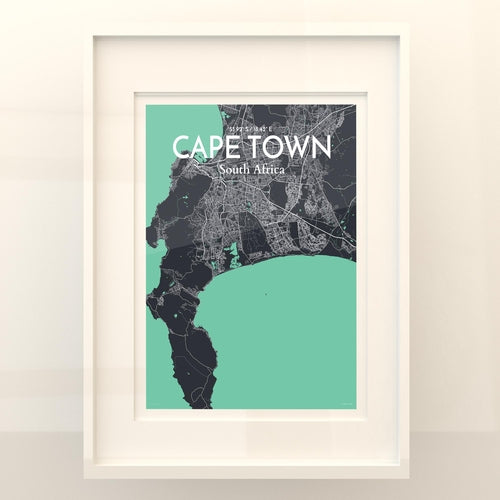 Load image into Gallery viewer, Cape Town City Map Poster
