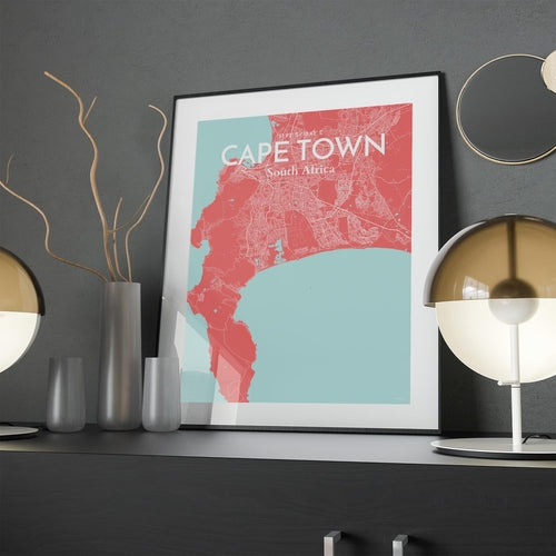 Load image into Gallery viewer, Cape Town City Map Poster
