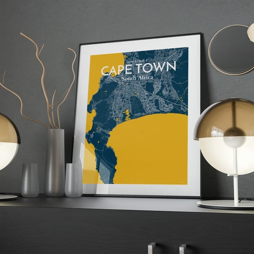 Load image into Gallery viewer, Cape Town City Map Poster
