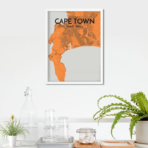 Load image into Gallery viewer, Cape Town City Map Poster
