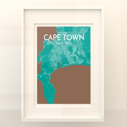 Load image into Gallery viewer, Cape Town City Map Poster
