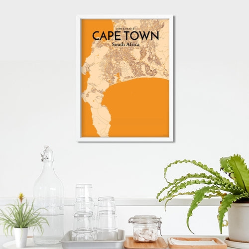 Load image into Gallery viewer, Cape Town City Map Poster
