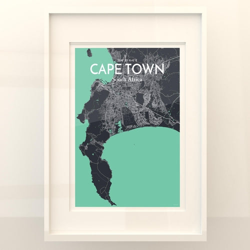 Load image into Gallery viewer, Cape Town City Map Poster
