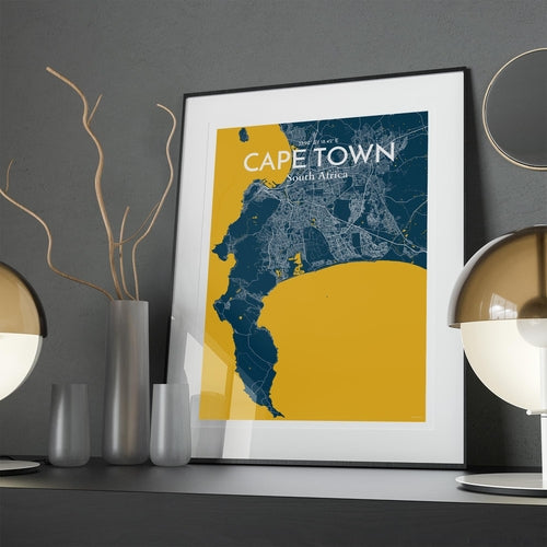 Load image into Gallery viewer, Cape Town City Map Poster
