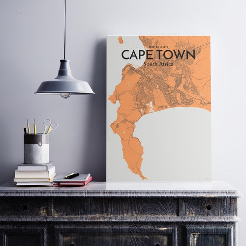 Load image into Gallery viewer, Cape Town City Map Poster
