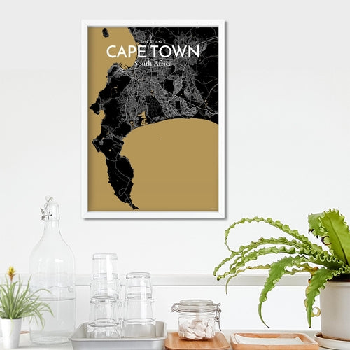 Load image into Gallery viewer, Cape Town City Map Poster
