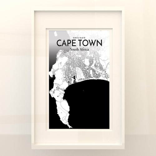 Load image into Gallery viewer, Cape Town City Map Poster
