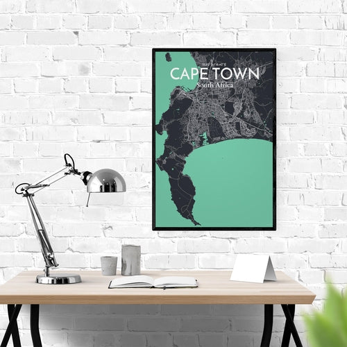 Load image into Gallery viewer, Cape Town City Map Poster
