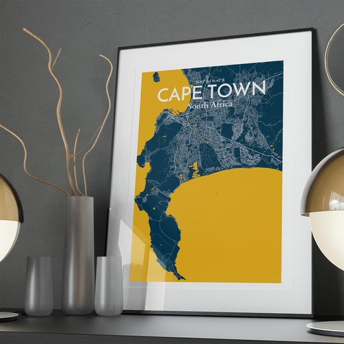 Load image into Gallery viewer, Cape Town City Map Poster
