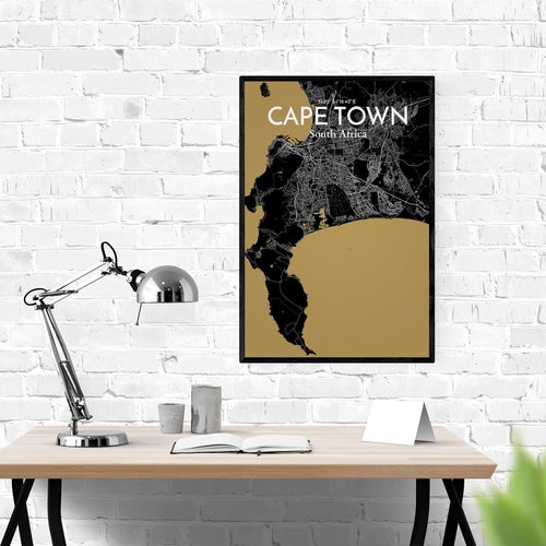 Load image into Gallery viewer, Cape Town City Map Poster
