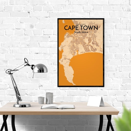 Load image into Gallery viewer, Cape Town City Map Poster
