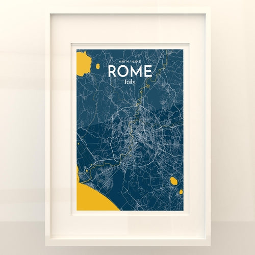 Load image into Gallery viewer, Rome City Map Poster
