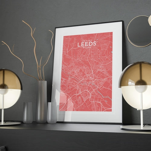 Leeds City Map Poster