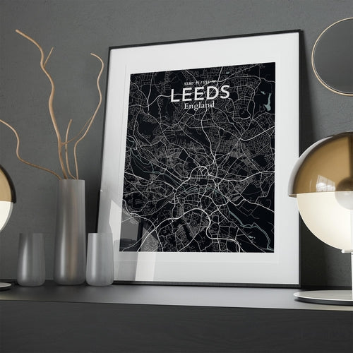 Leeds City Map Poster