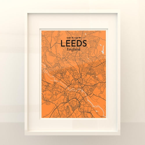 Leeds City Map Poster