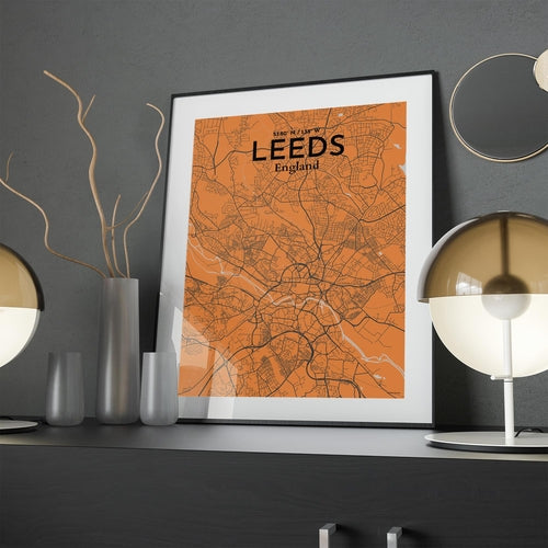 Leeds City Map Poster