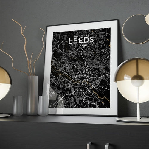 Leeds City Map Poster