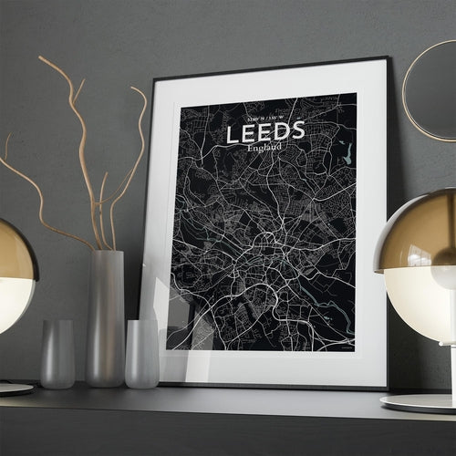 Leeds City Map Poster