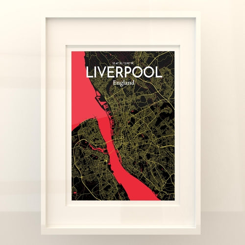 Load image into Gallery viewer, Liverpool City Map Poster
