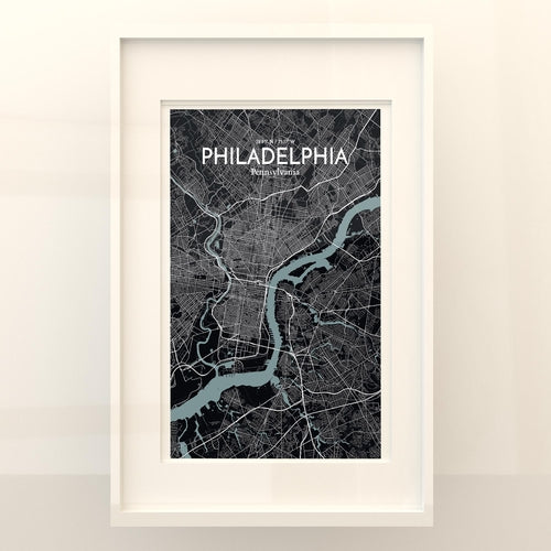 Philadelphia City Map Poster