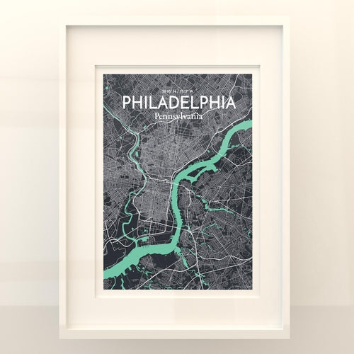 Philadelphia City Map Poster