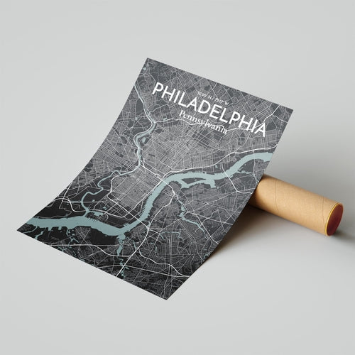 Load image into Gallery viewer, Philadelphia City Map Poster
